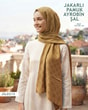 Jakarlı Ayrobin Pamuk Şal  JSL0213-4016JSL0213
