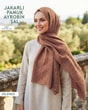 Jakarlı Ayrobin Pamuk Şal  JSL0403-3815JSL0403