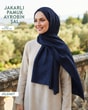 Jakarlı Ayrobin Pamuk Şal  JSL0407-3819JSL0407