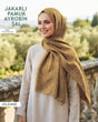 Jakarlı Ayrobin Pamuk Şal  JSL0408-3820JSL0408