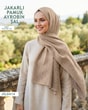 Jakarlı Ayrobin Pamuk Şal  JSL0414-3826JSL0414