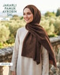 Jakarlı Ayrobin Pamuk Şal  JSL0416-3829JSL0416