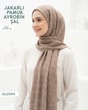 Jakarlı Ayrobin Pamuk Şal  JSL0504-3706JSL0504