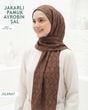 Jakarlı Ayrobin Pamuk Şal  JSL0507-3709JSL0507