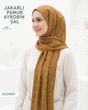 Jakarlı Ayrobin Pamuk Şal  JSL0509-3711JSL0509