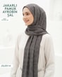 Jakarlı Ayrobin Pamuk Şal  JSL0514-3716JSL0514
