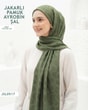 Jakarlı Ayrobin Pamuk Şal  JSL0517-3719JSL0517