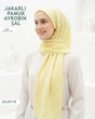 Jakarlı Ayrobin Pamuk Şal  JSL0518-3720JSL0518