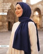 Jakarlı Ayrobin Pamuk Şal  JSL0601-3722JSL0601