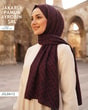 Jakarlı Ayrobin Pamuk Şal  JSL0612-3603JSL0612