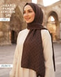 Jakarlı Ayrobin Pamuk Şal  JSL0613-3604JSL0613