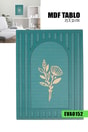 Kampanyalı 3 katlı Lazer Kesim tablo 25x32cm Eva0152-32904Eva0152-32904