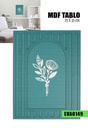 Kampanyalı 3 katlı Lazer Kesim tablo 25x32cm Eva0149-32901Eva0149-32901