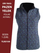 VİEMOR OTANTİK DİK YAKA PAZEN YELEK  S/M-1YLK0104