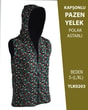 VİEMOR OTANTİK KAPÜŞONLU PAZEN YELEK  L/XL-5YLK0203