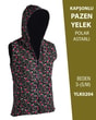VİEMOR OTANTİK KAPÜŞONLU PAZEN YELEK  S/M-3YLK0204