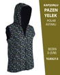 VİEMOR OTANTİK KAPÜŞONLU PAZEN YELEK  S/M-3YLK0213