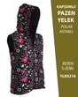 VİEMOR OTANTİK KAPÜŞONLU PAZEN YELEK  S/M-3YLK0216