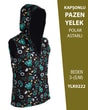 VİEMOR OTANTİK KAPÜŞONLU PAZEN YELEK  S/M-3YLK0222