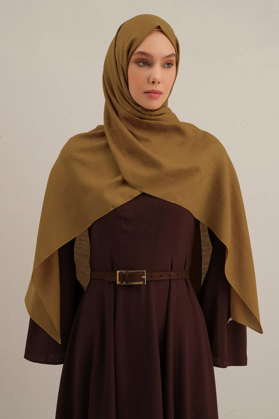 Armine Damla Desen Bambu Cotton Şal 71