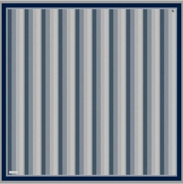 Armine Desenli Saf İpek Twill Eşarp 9327--85