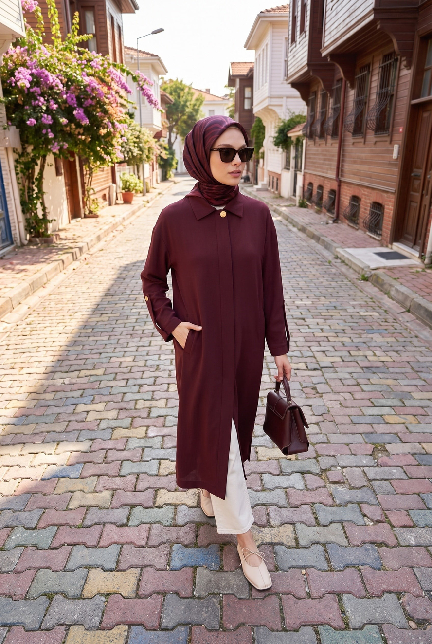 Armine Trend GiyÇık Bordo Kap 26YT510 