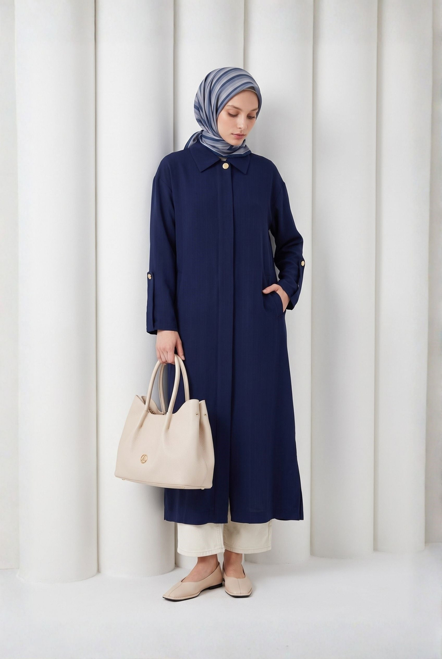 Armine Trend GiyÇık Lacivert Kap 26YT510 