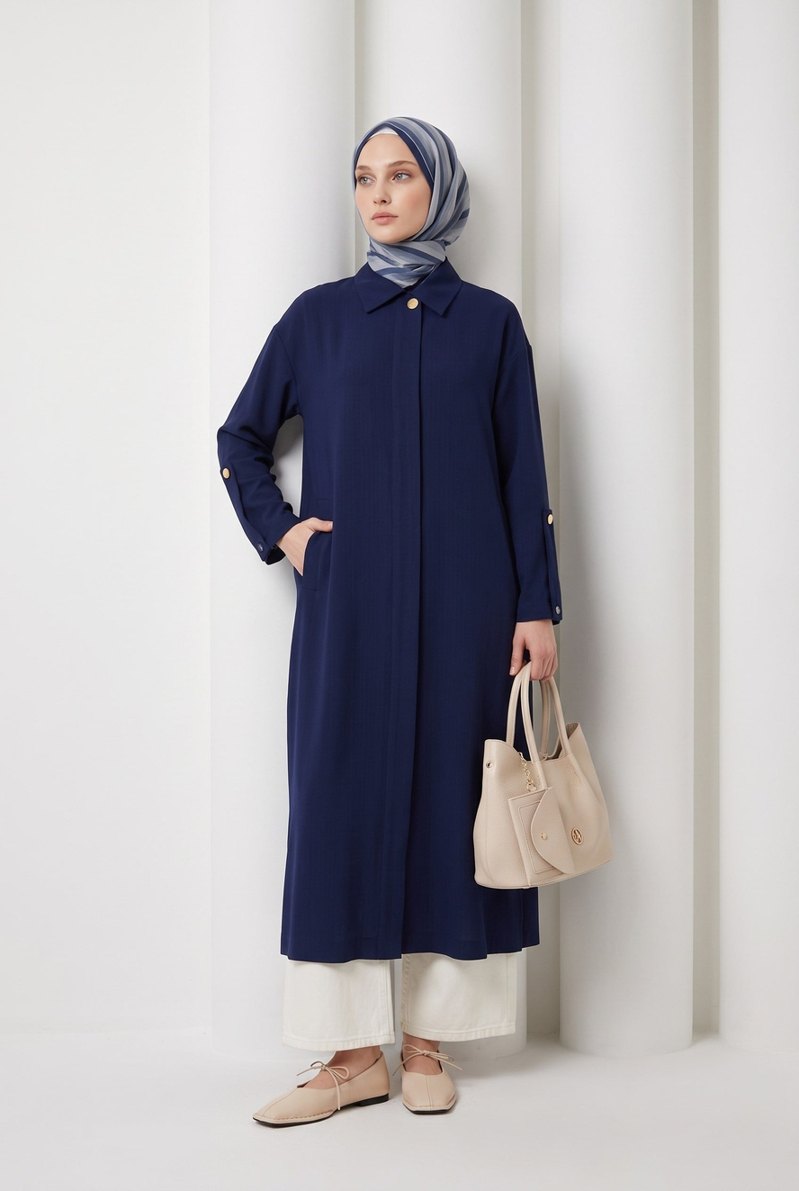 Armine Trend GiyÇık Lacivert Kap 26YT510 