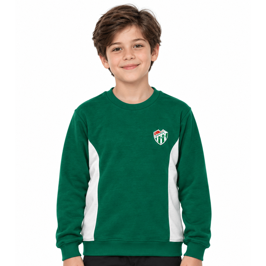 ÇOCUK SWEAT LOGO YEŞİL 2026