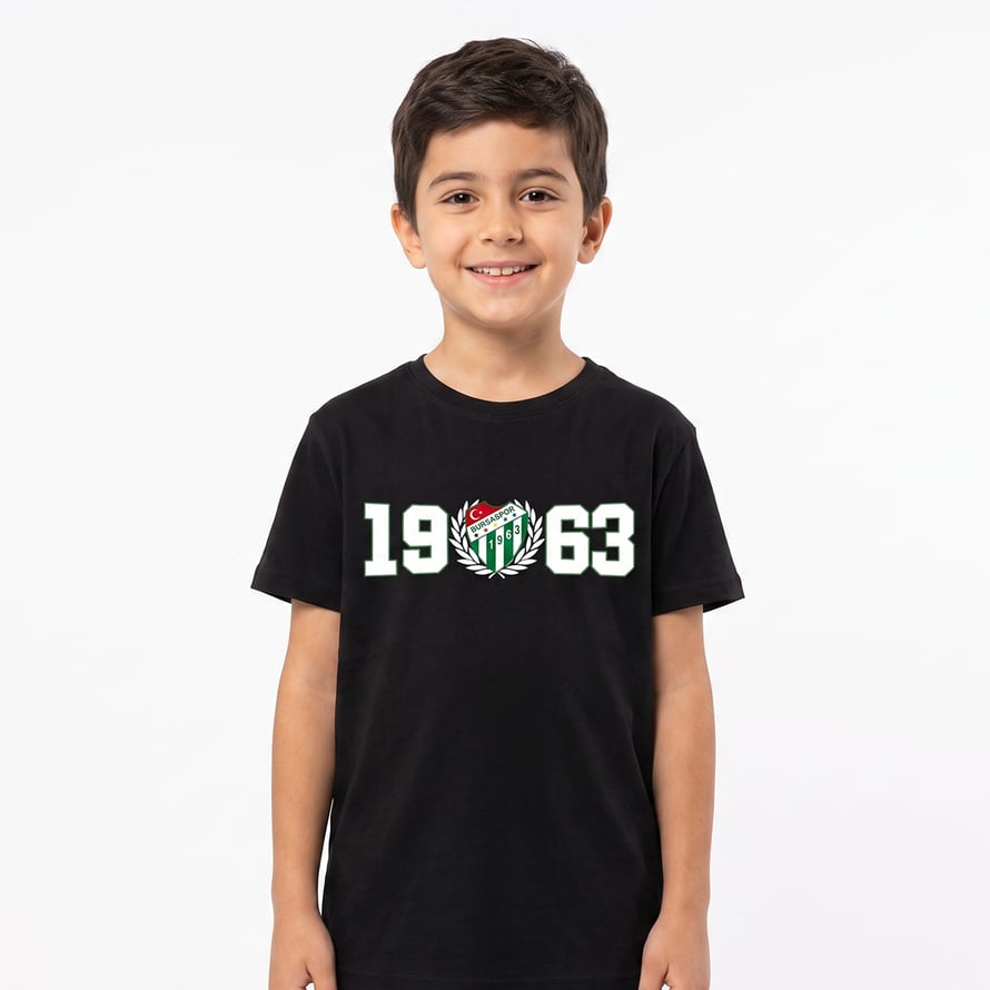 ÇOCUK T-SHIRT (ARMA) 1963 SİYAH 2026