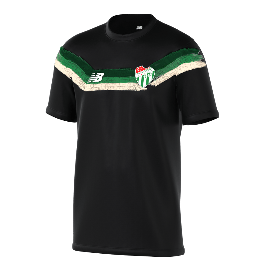 NB KAMP PAMUKLU T-SHIRT SİYAH (2026-2027)