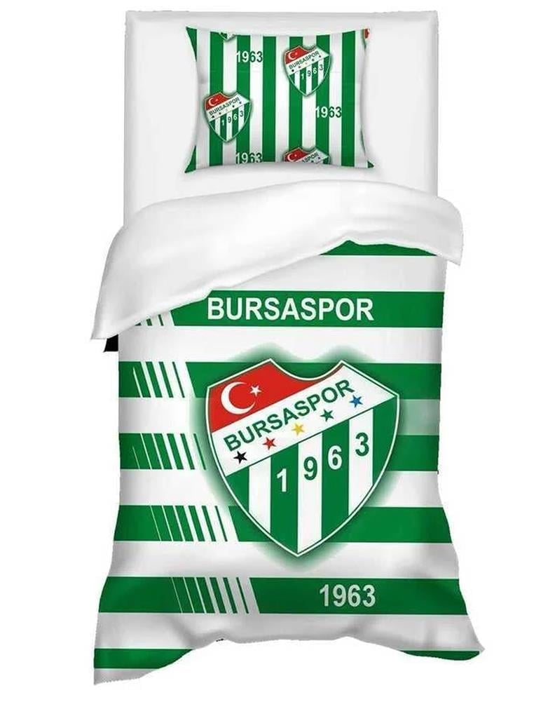 Nevresim Takımı Şerit Desen Tek Kişilik
