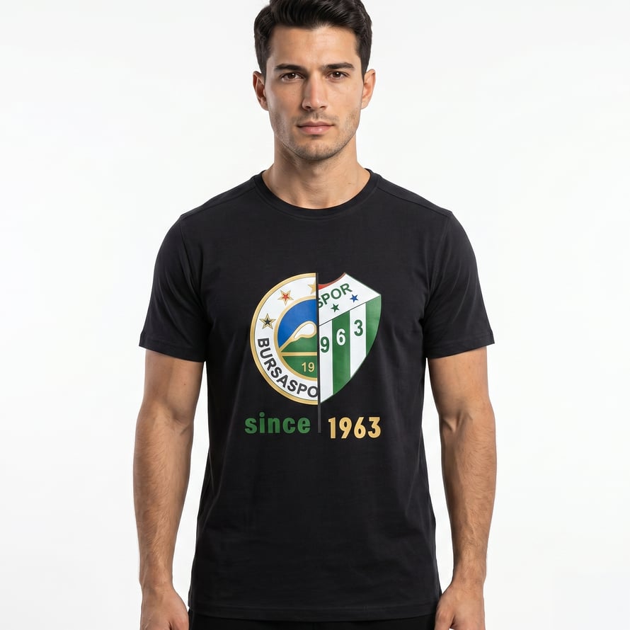 T-SHIRT GOLD SİNCE ARMA1963 SİYAH 2026