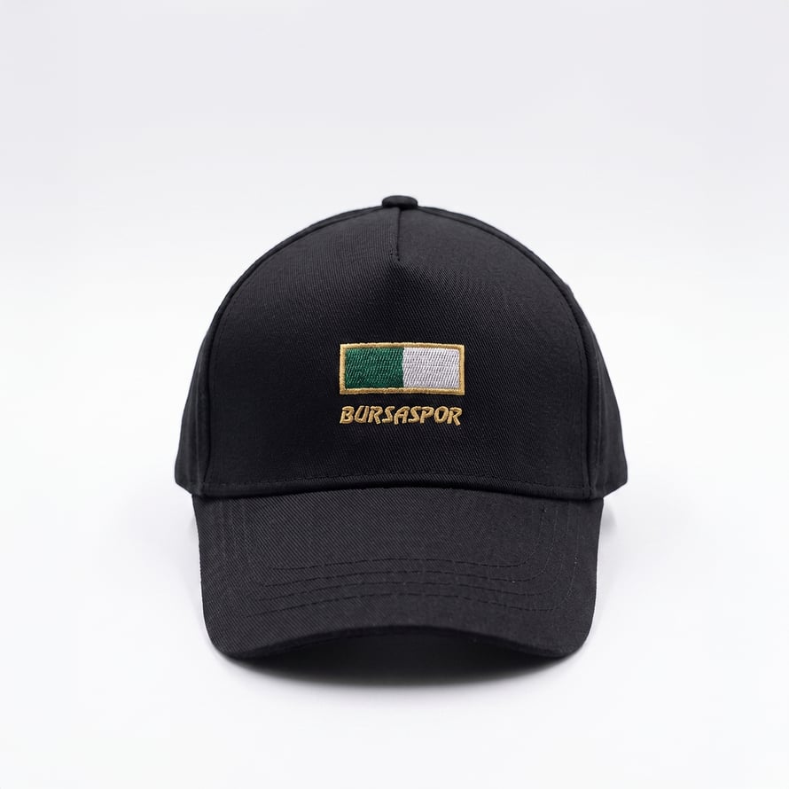 BURSASPOR LOGO SİYAH ŞAPKA