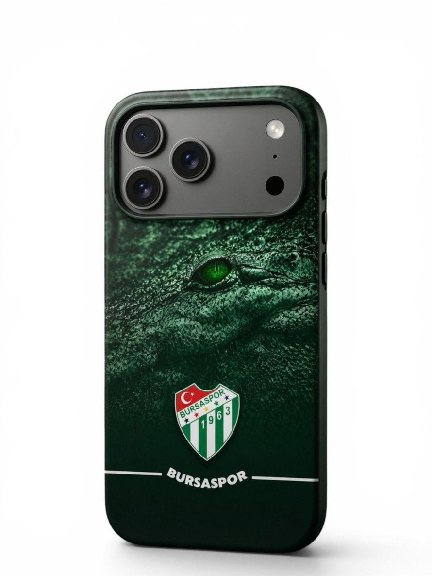 BURSASPOR TİMSAH TELEFON KILIFI IPHONE 17 PRO MAX