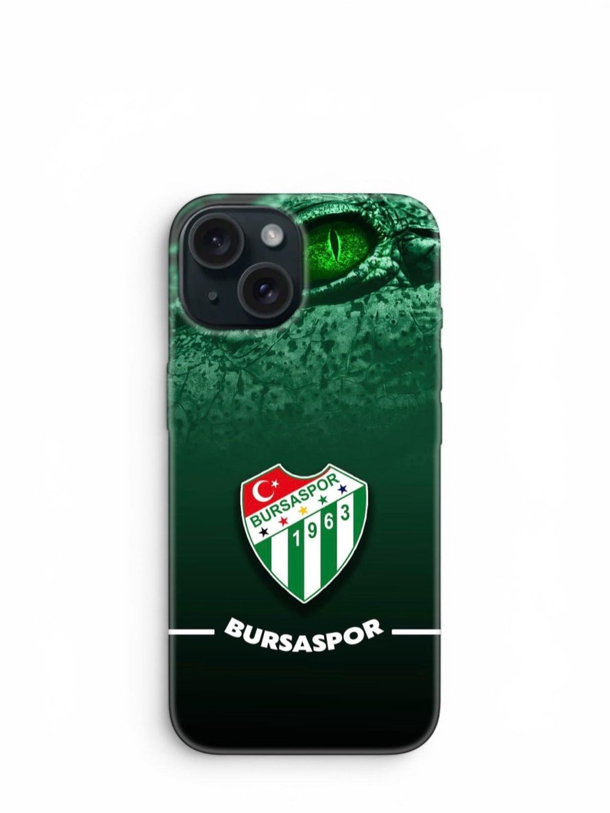 BURSASPOR TİMSAH TELEFON KILIFI IPHONE 15