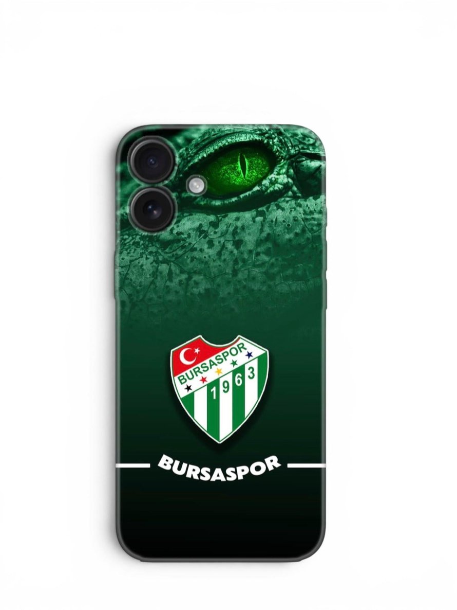 BURSASPOR TİMSAH TELEFON KILIFI IPHONE 16