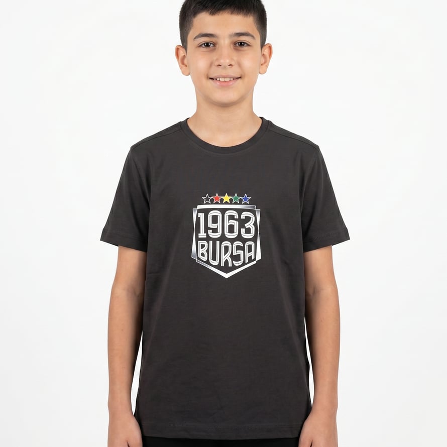 Ç. T-SHİRT 1963 BURSA SİYAH 2026