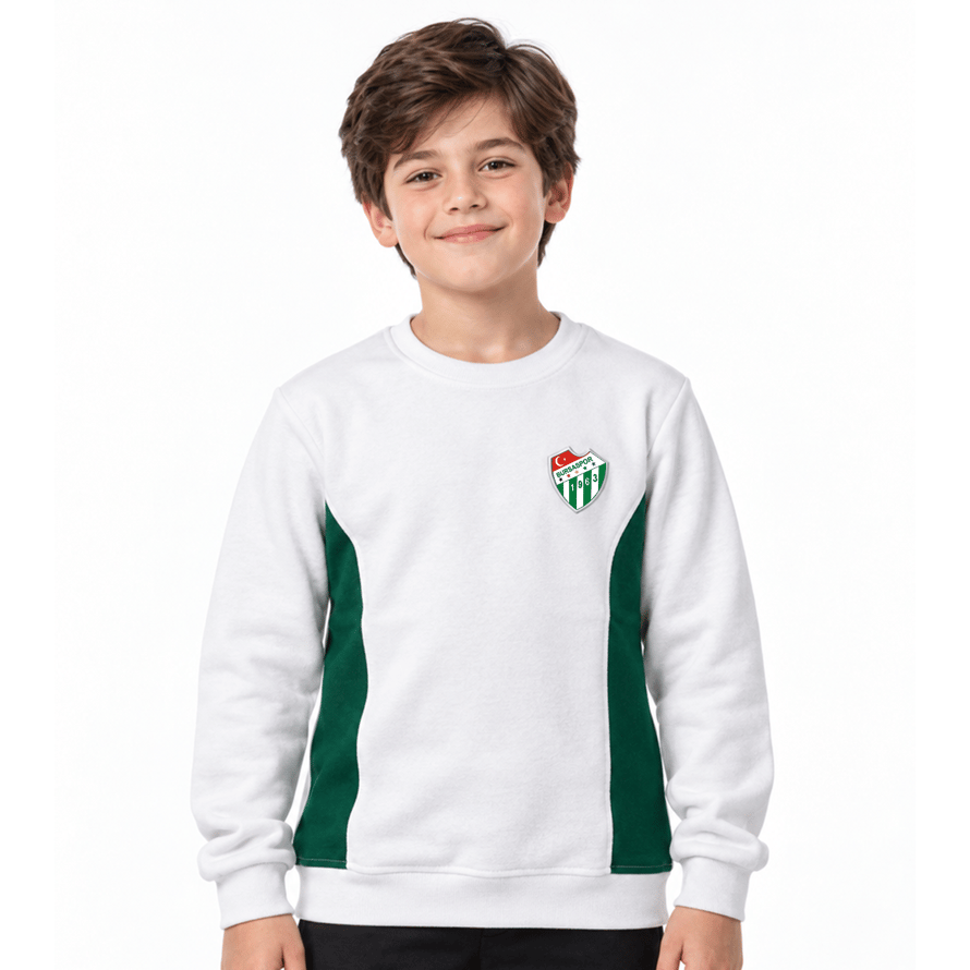 ÇOCUK SWEAT LOGO BEYAZ 2026