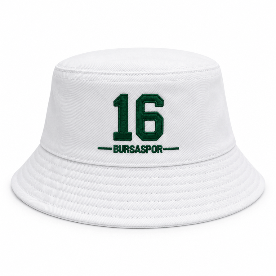 OVAL ŞAPKA 16 BURSASPOR BEYAZ