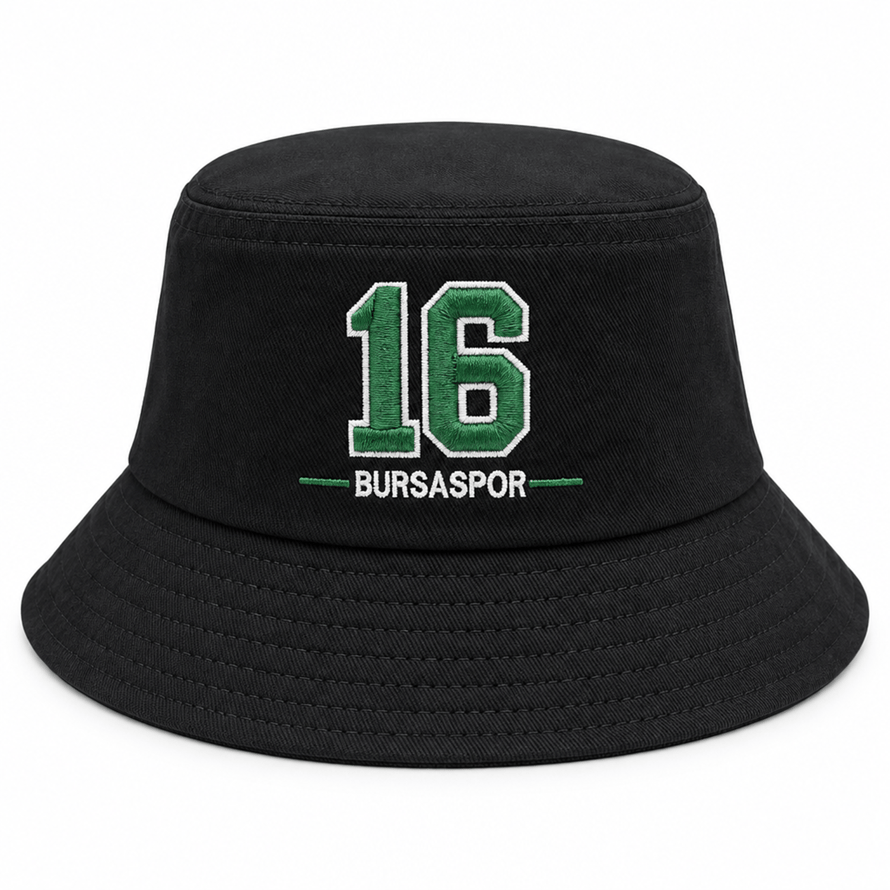 OVAL ŞAPKA 16 BURSASPOR SİYAH