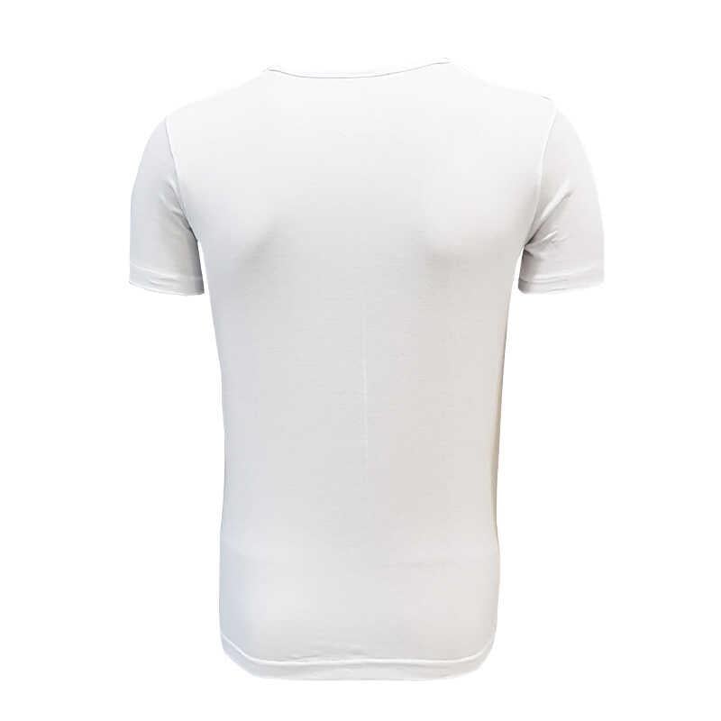 T-Shirt 0 Yaka Türkiye Beyaz