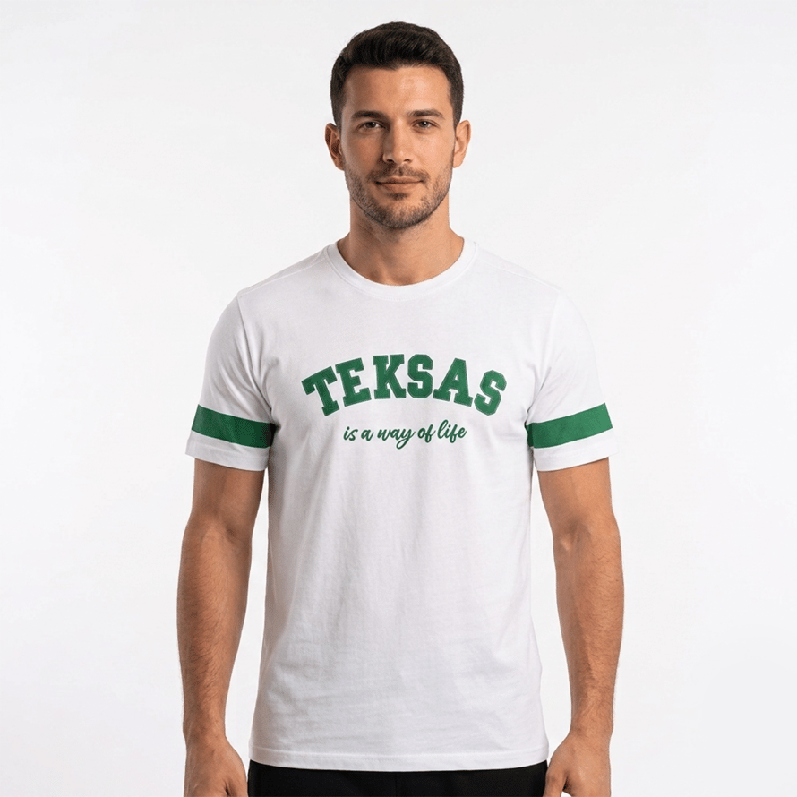 T-SHIRT TEKSAS BEYAZ 2026 (01.12.459) 