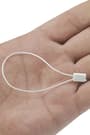 1000 Adet Beyaz Plastik Kilitli Etiket İpi B-0118-B