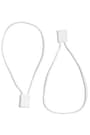 1000 Adet Beyaz Plastik Kilitli Etiket İpi B-0118-B