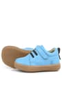 Genuine Leather Soft Blue Elastic Banded Kids Shoes C1670-MAK.20