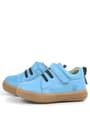 Genuine Leather Soft Blue Elastic Banded Kids Shoes C1670-MAK.20