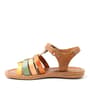 Artico Bellini Genuine Leather Tan Vaketa Girls' Sandals