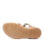 Artico Bellini Genuine Leather Tan Vaketa Girls' Sandals