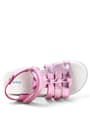 Artico Bellini Vaketa Genuine Leather Fuchsia Pink Baby Girl Sandals 153-01-6001-FP.21
